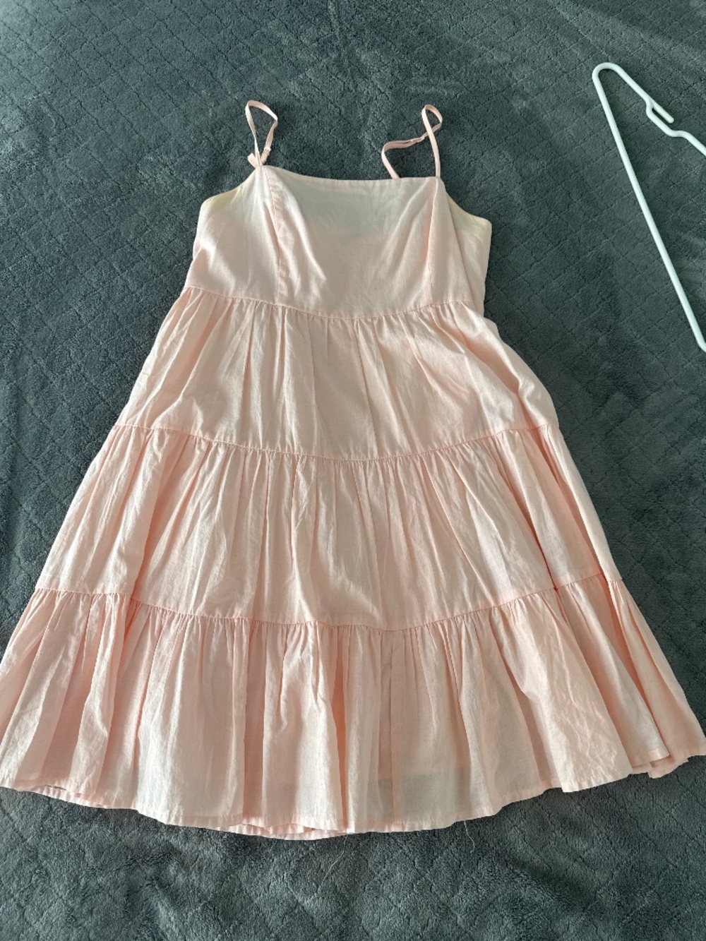 Francesca’s Knee Length Light Pink Dress